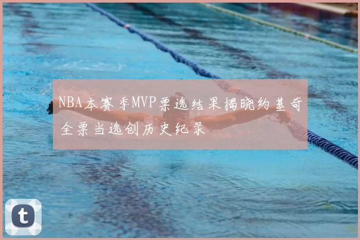 NBA本赛季MVP票选结果揭晓约基奇全票当选创历史纪录